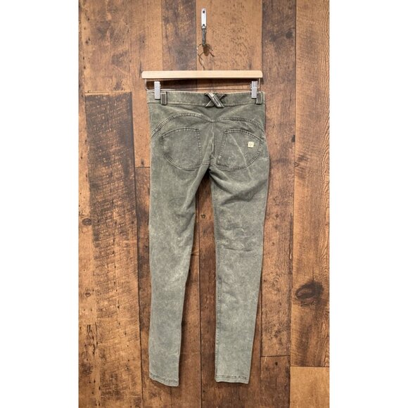 Freddy WR UP Green Stretchy Pants Size XS EUC - Picture 2 of 5